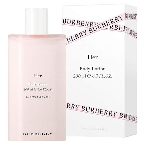 burberry perfumed body lotion 200ml|burberry her body lotion 75ml.